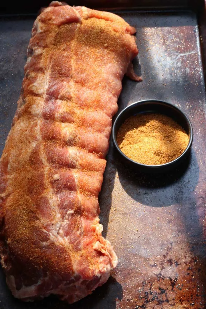 Seasoned pork ribs